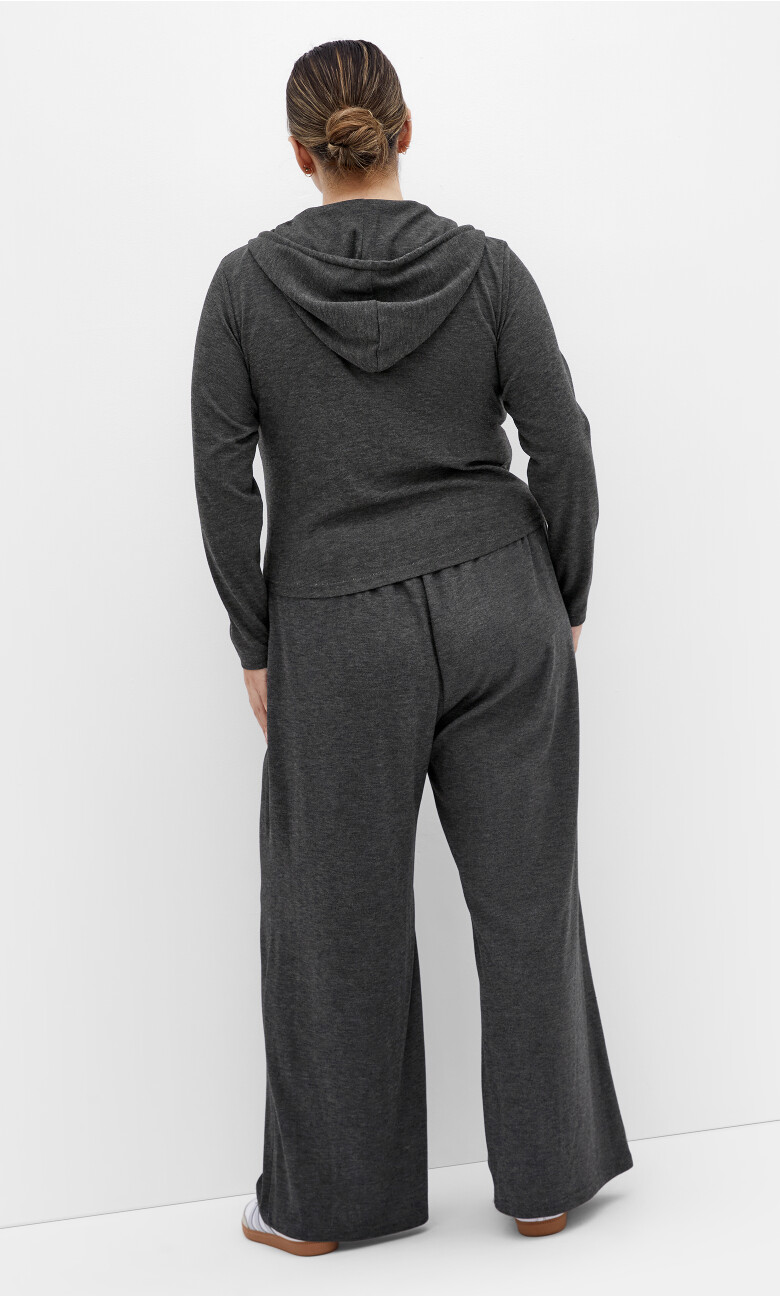 Halle Zip Jacket - charcoal