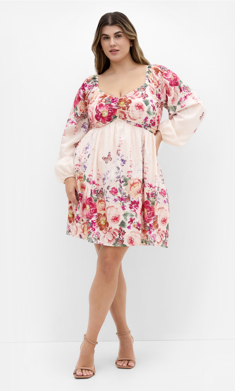 Plus Size DRESS EDEN BDR - Eden Garden