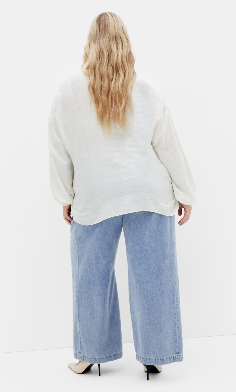 Rosie Long Sleeve Shirt - cream
