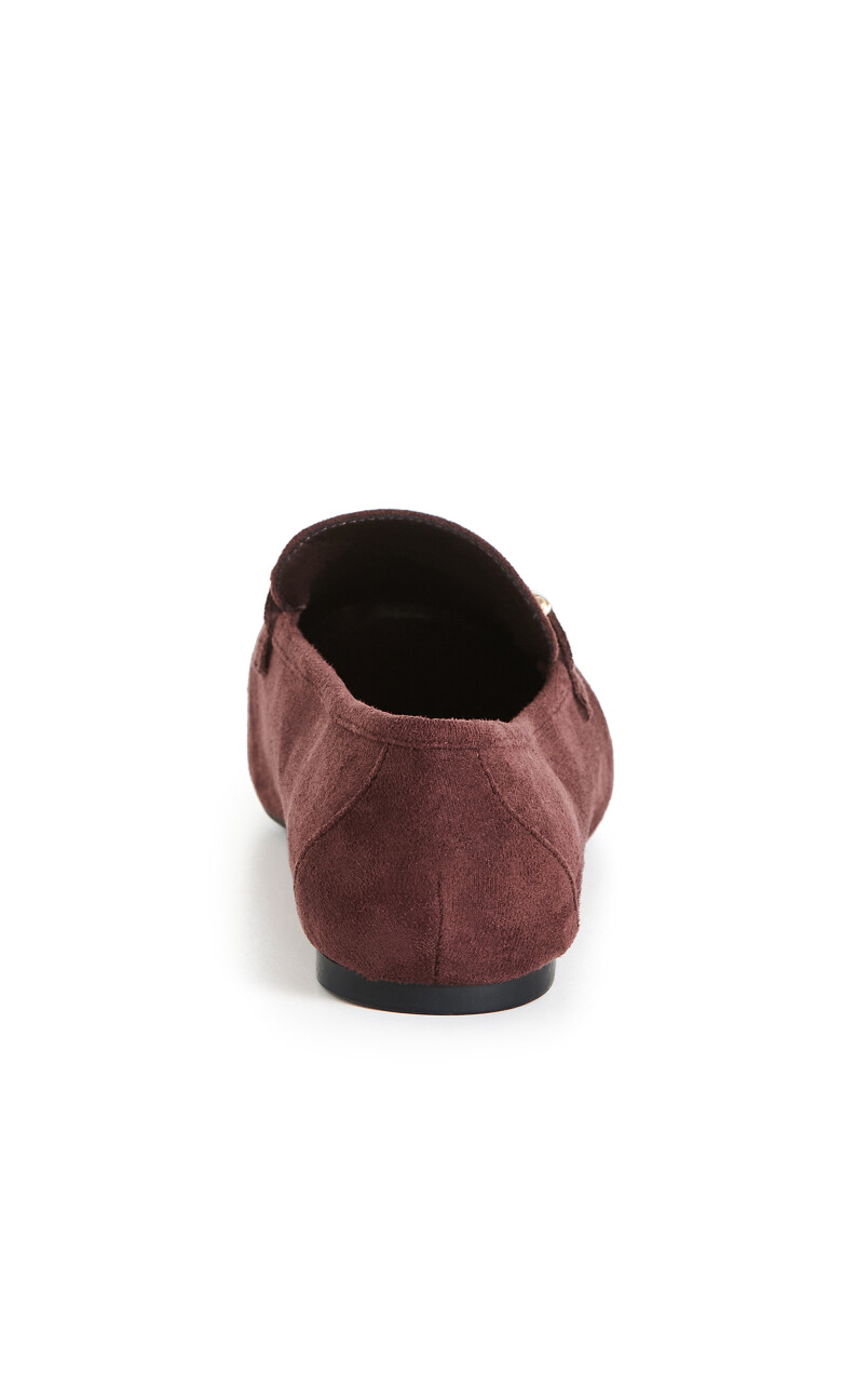 WIDE FIT Lilia Loafer - chocolate