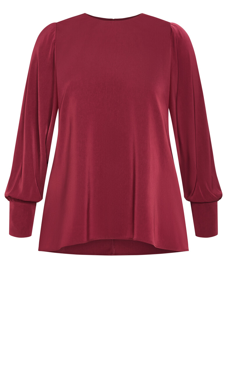Katie Shirt - dark cherry