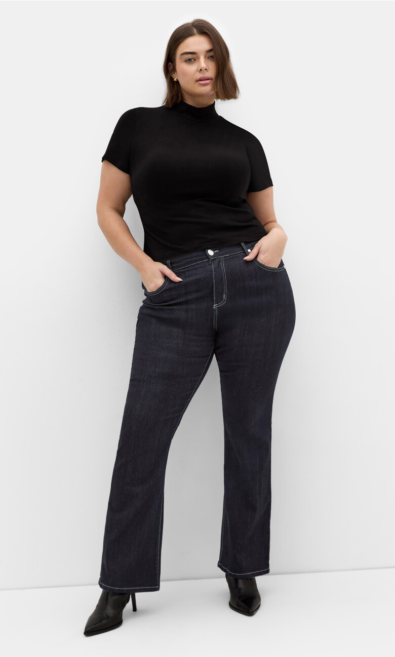 Plus Size Jean Cc Bleg Pt Den