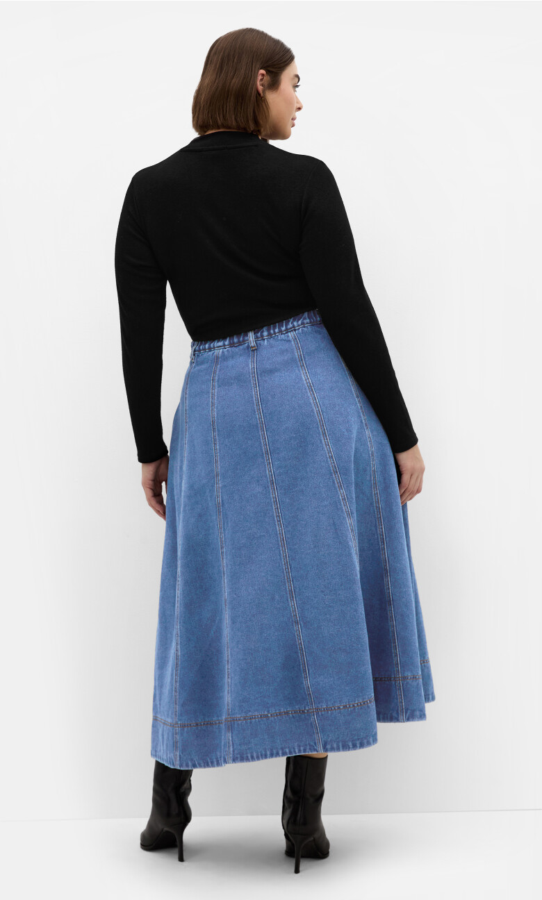 Ariana Denim Skirt - light wash