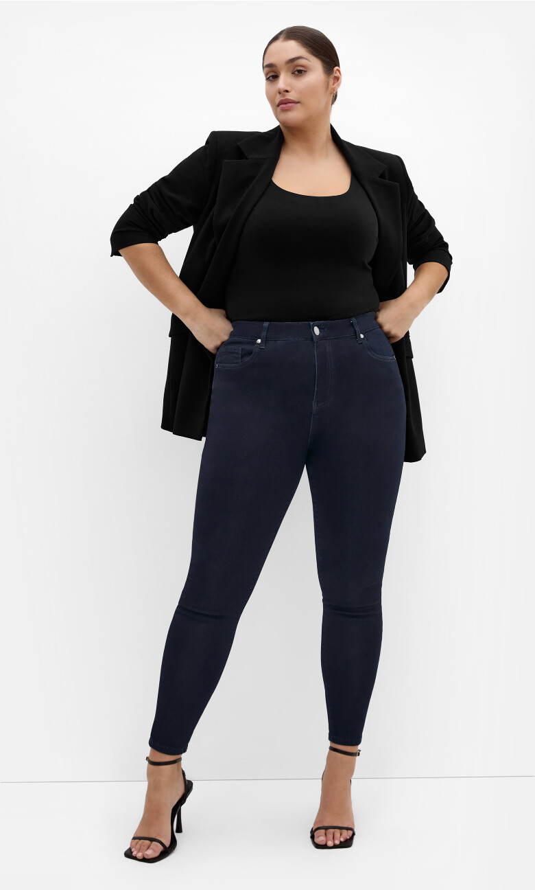 Plus Size Jean A Amara Sk - Denim