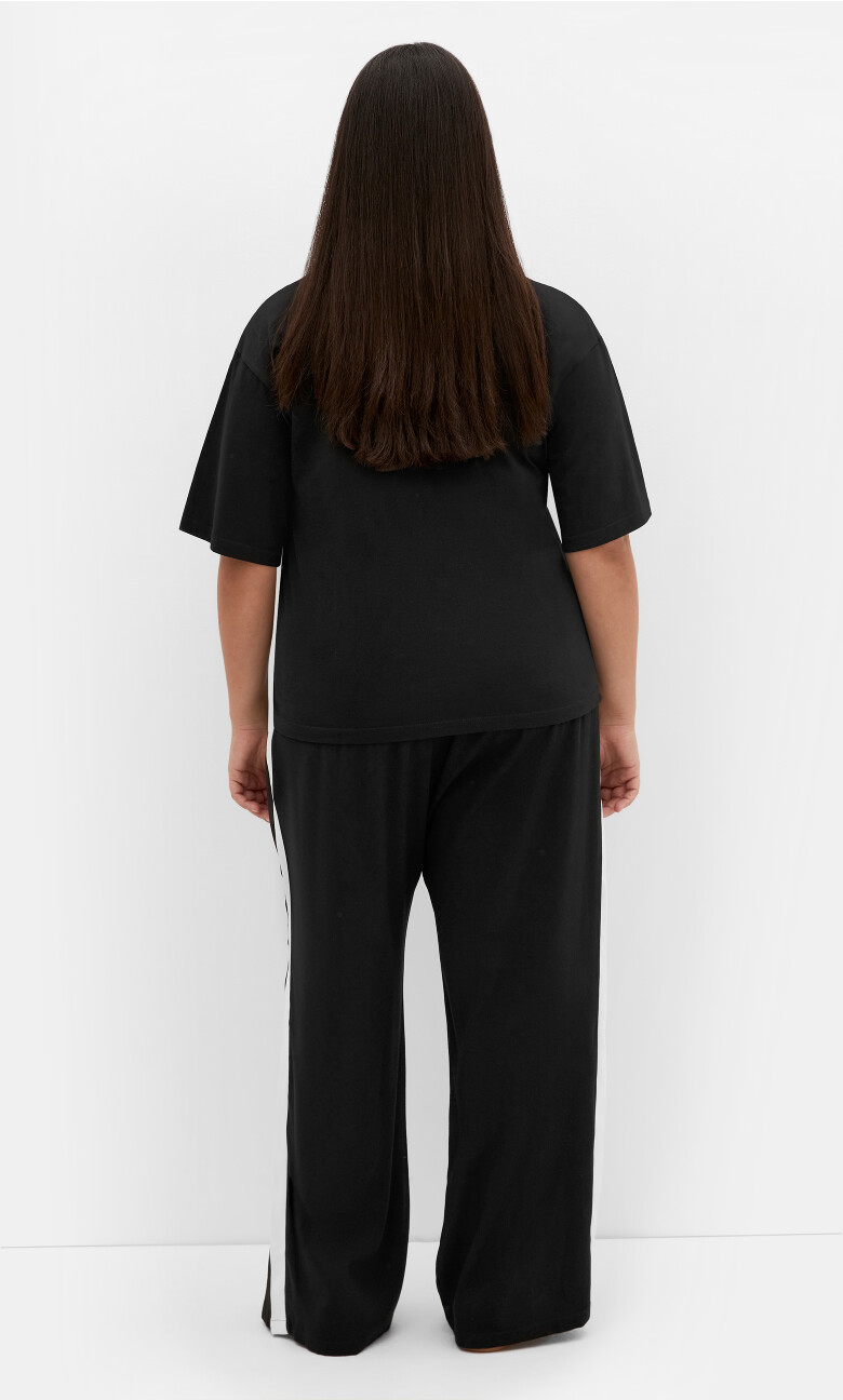 Los Angeles Cotton Tee - black