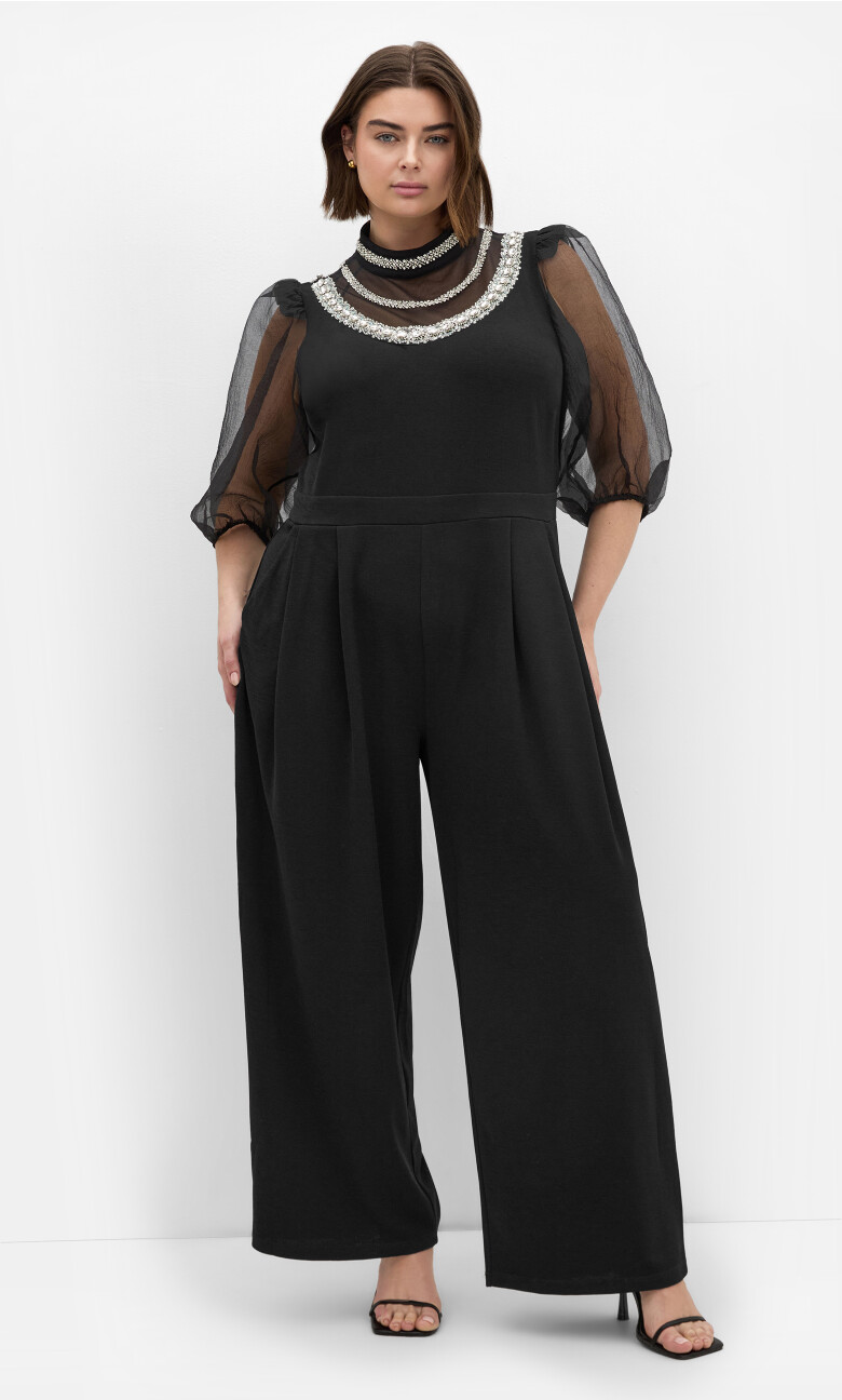 Plus Size Jumpsuit Phoenix - Black