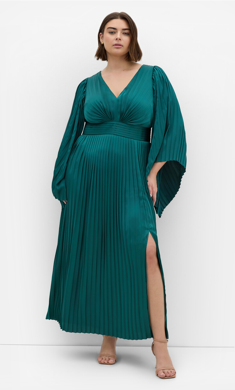 Plus Size MAXI CARMINA - Emerald