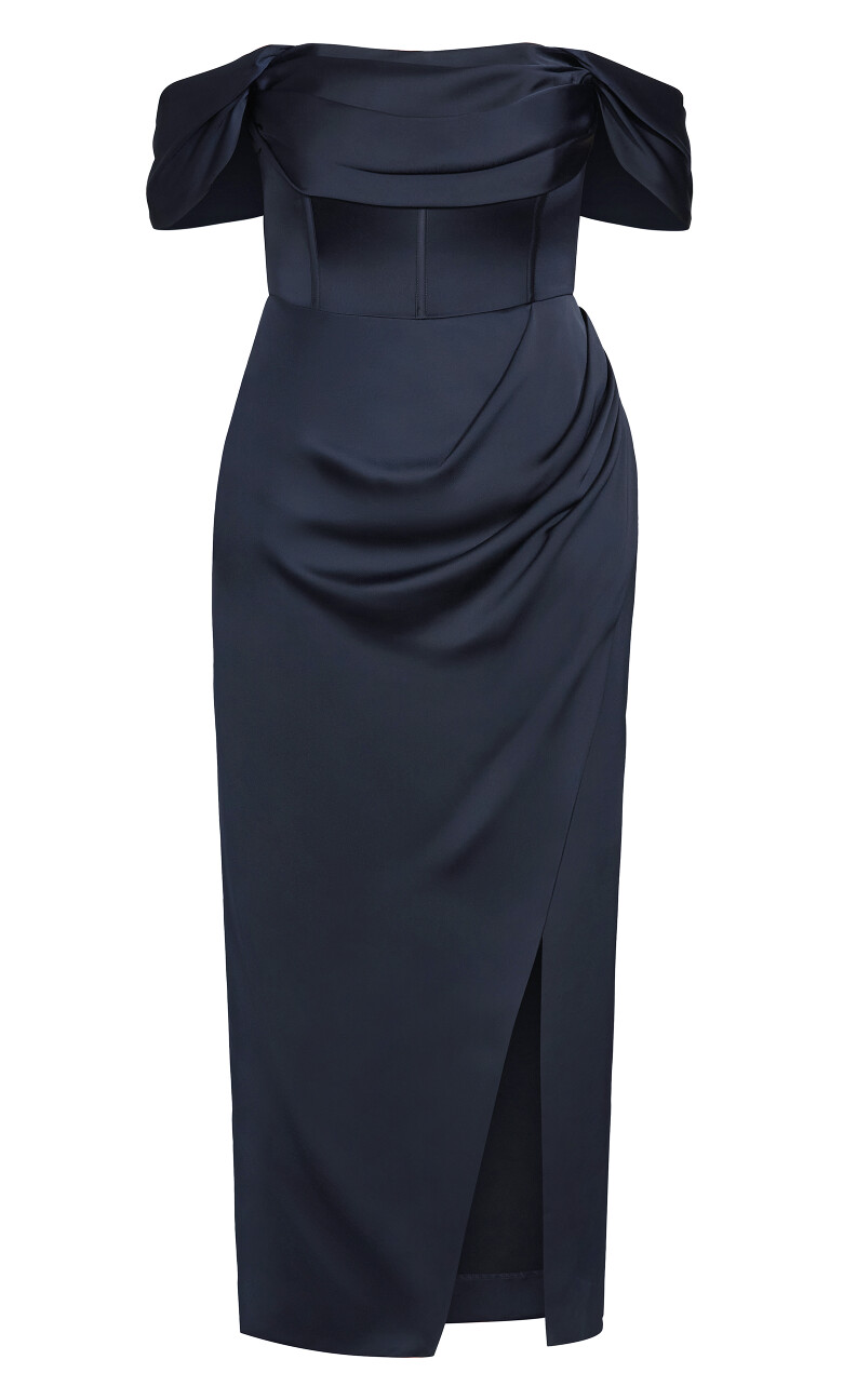 Forbidden Love Maxi Dress - navy