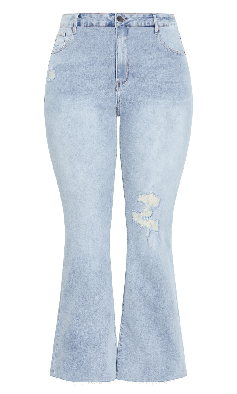 Harley Fit Marli Bootleg Jean - light wash