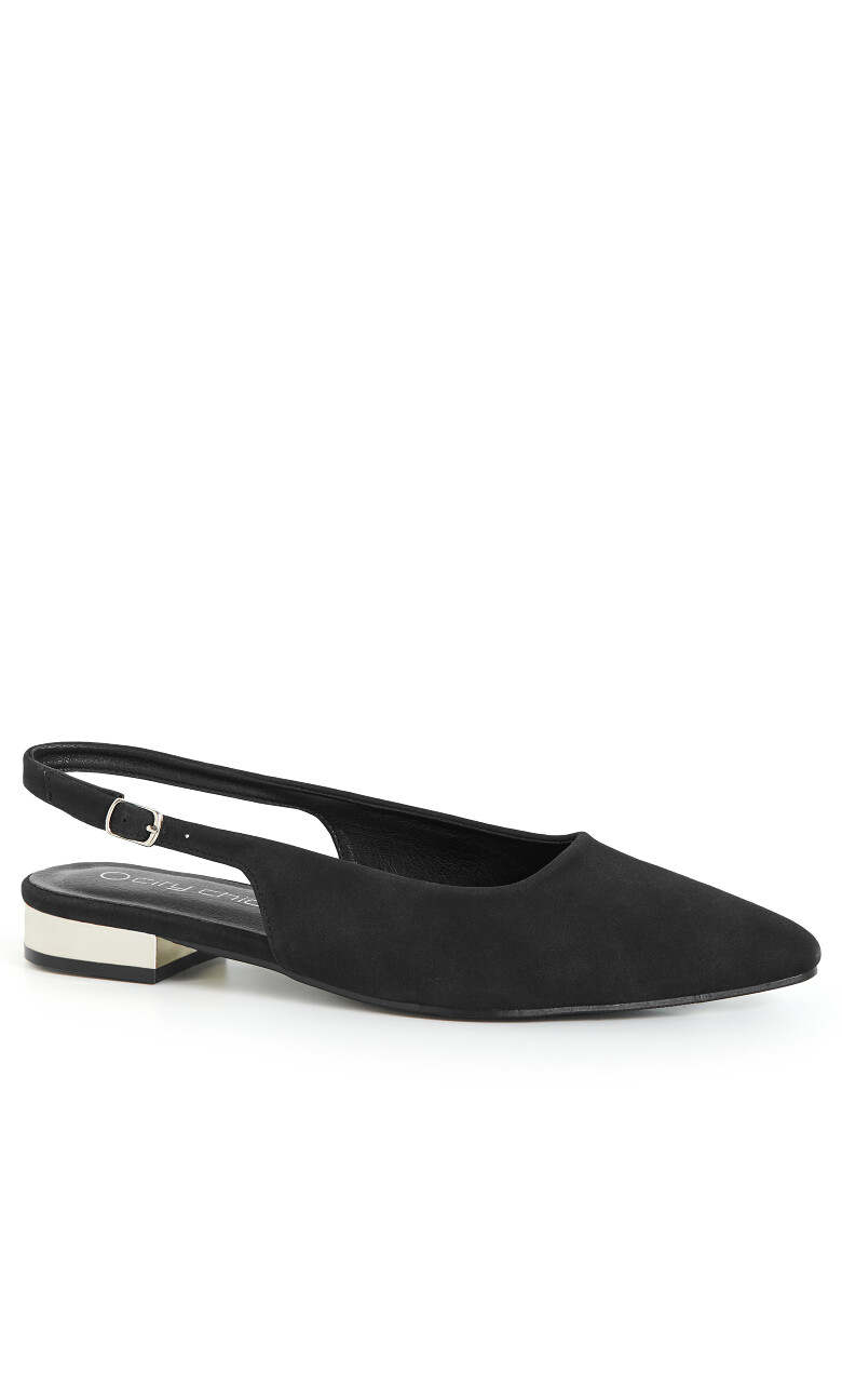 WIDE FIT Keira Ballet Shoe - black