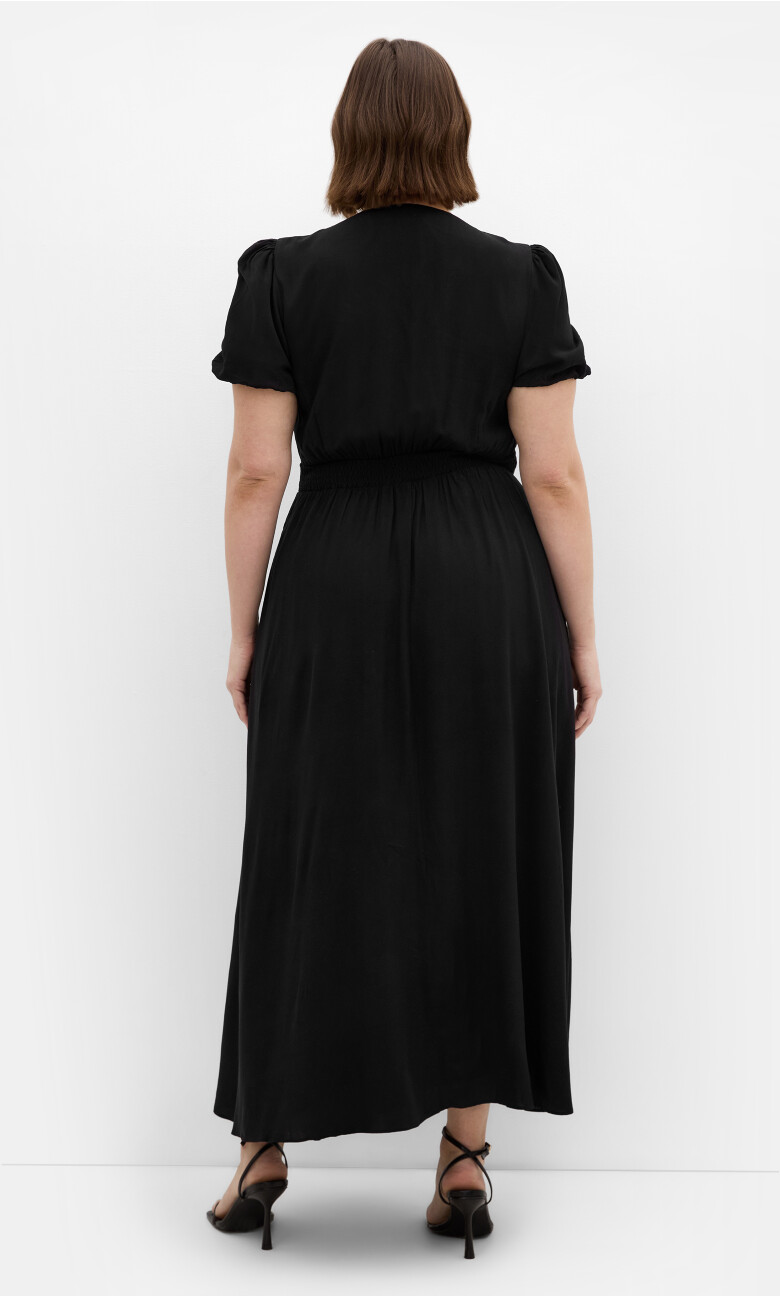 Aliya Maxi Dress - black
