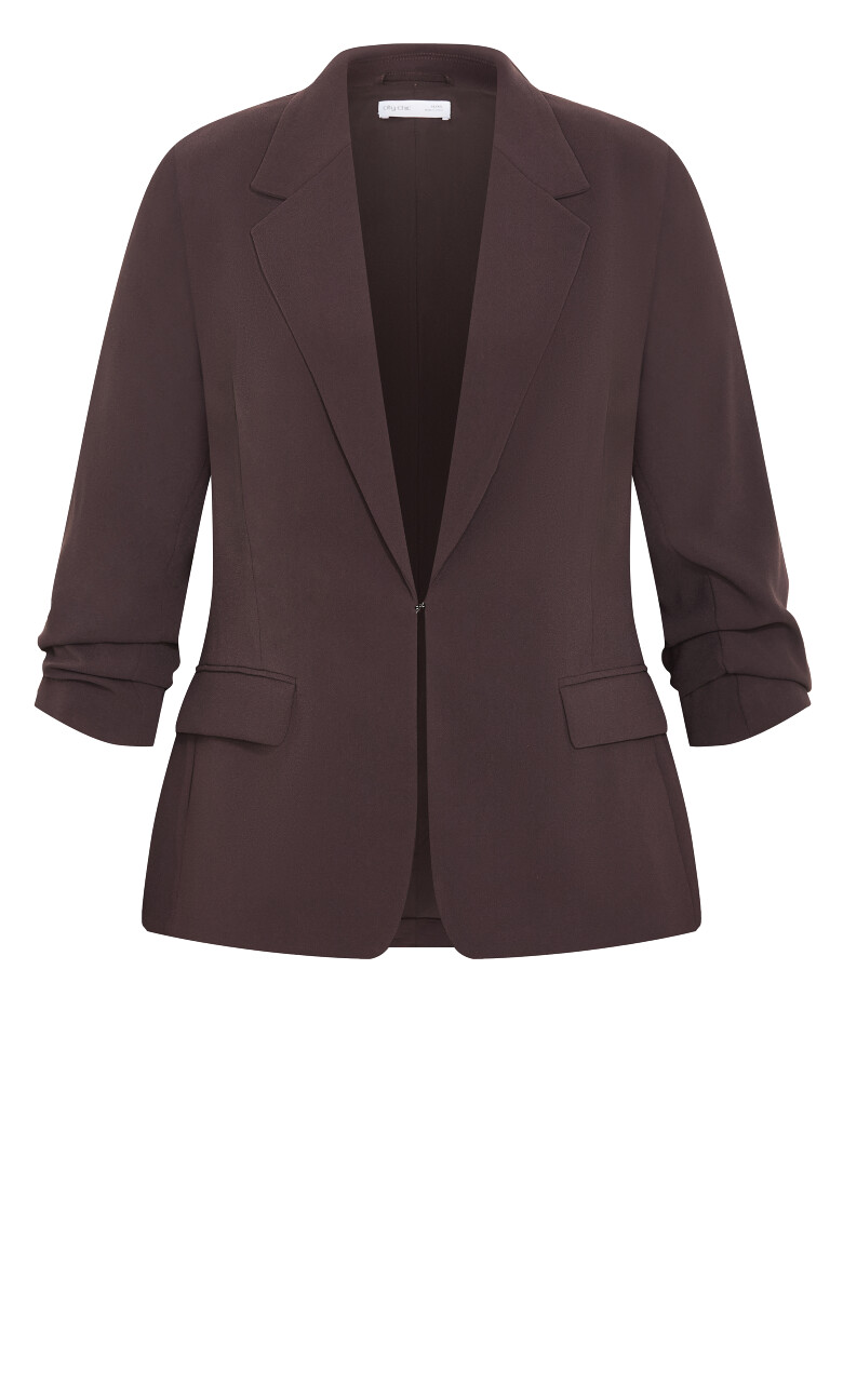 Abbie Blazer - chocolate
