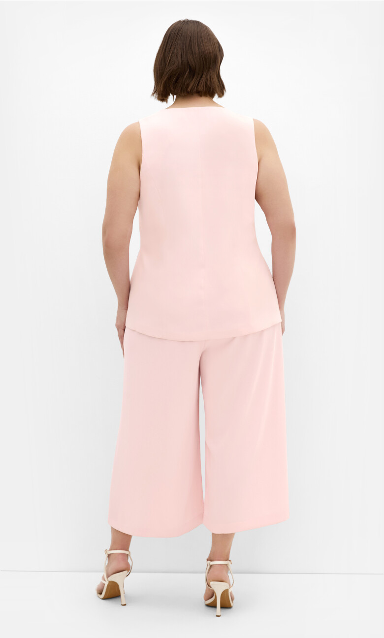 Abbie Crop Pant - baby pink