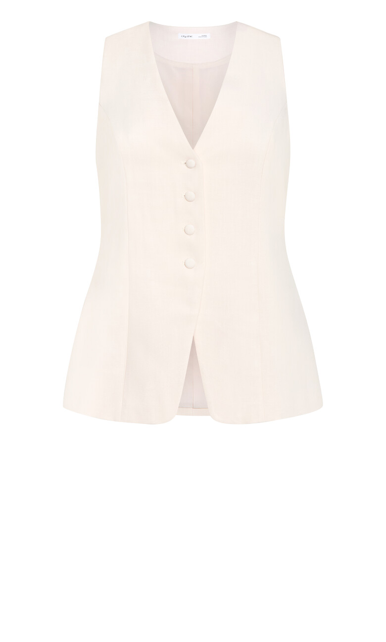 Tori Vest - cream