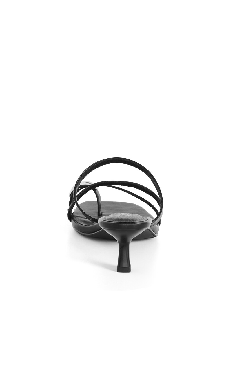 WIDE FIT Jasmine Heel - black