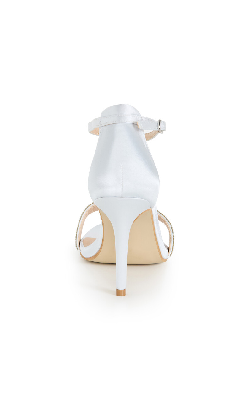 WIDE FIT Ultra Glam Heel - silver