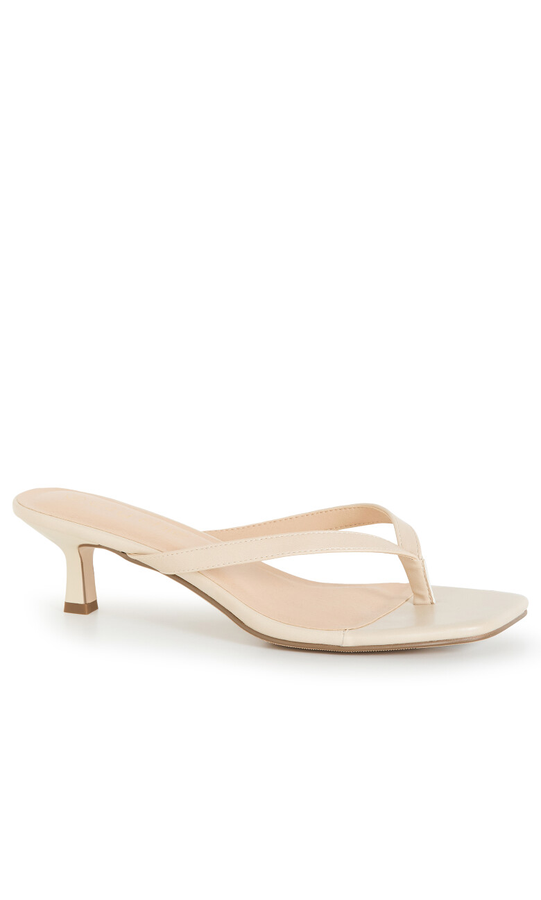 WIDE FIT Bella Heel - stone