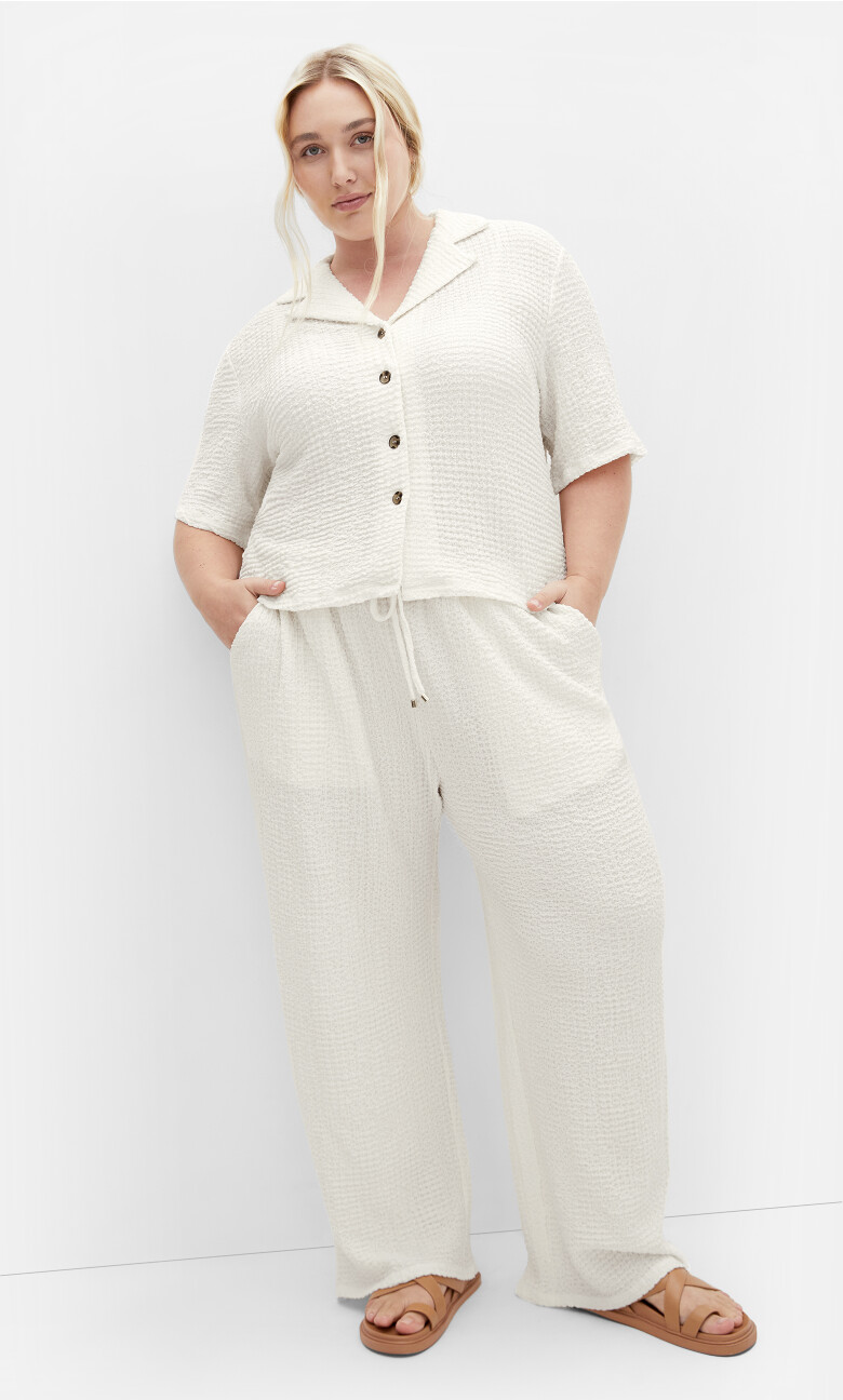 Plus Size Zoie Pant - cream