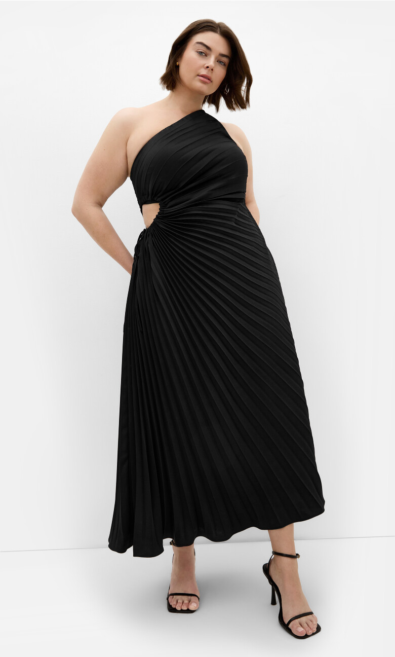 Plus Size MAXI ALIZA - Black