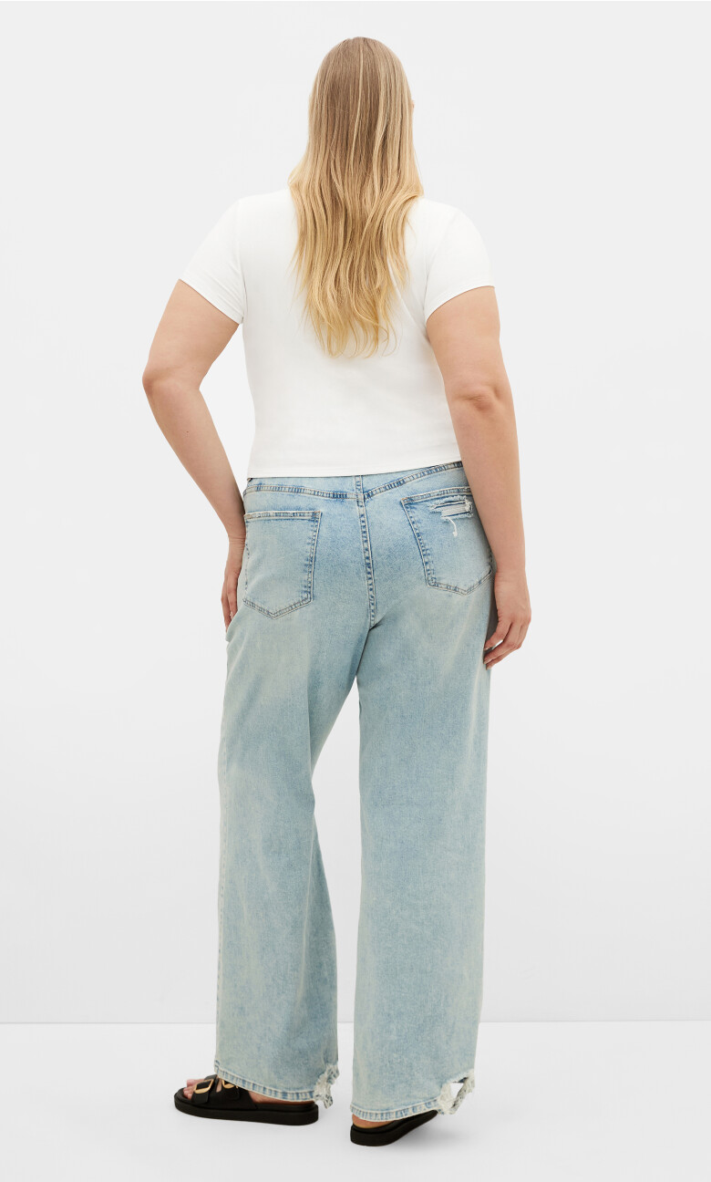 Karla Short Sleeve Tee - ivory