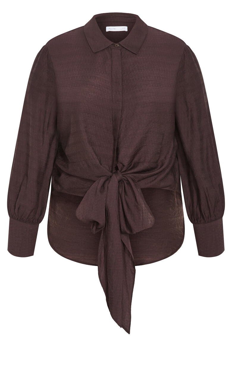 Rosabella Shirt - chocolate