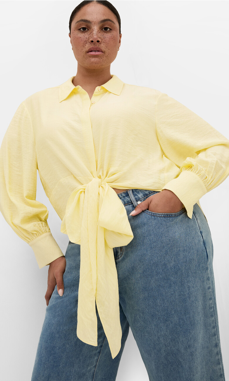 Rosabella Shirt - lemon drop