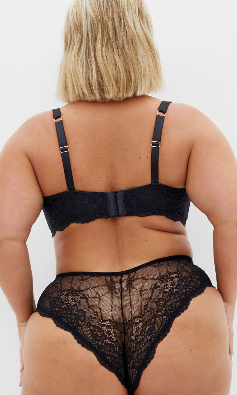 Viva Demi Underwire Bra - black