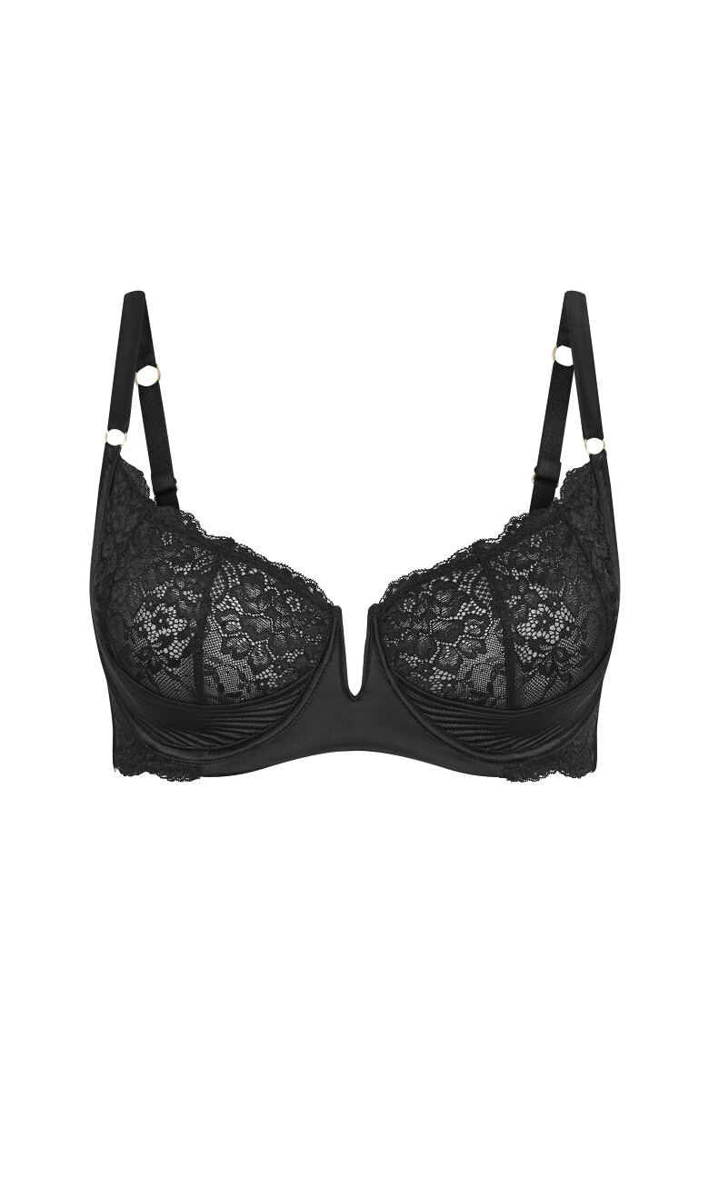 Viva Demi Underwire Bra - black