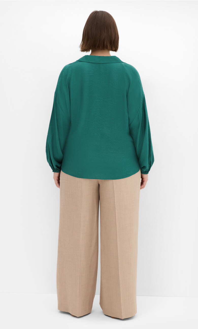 Rosie Long Sleeve Shirt - jade