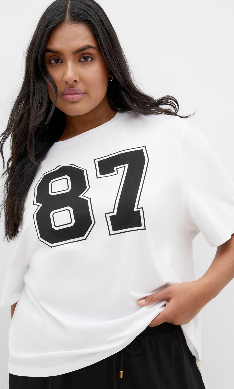 Joss Tee - white