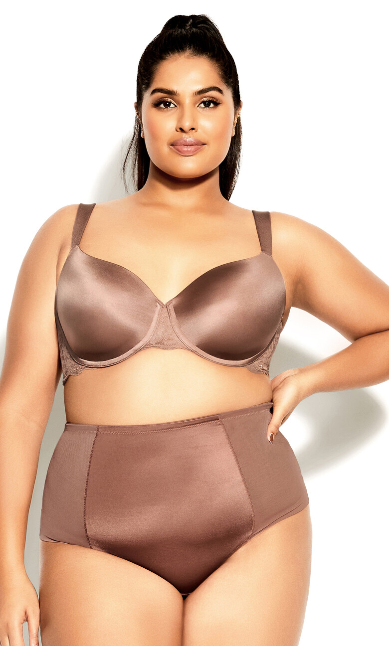 Smooth & Chic Control Thong - bronze