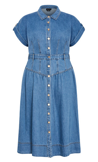 Ari Denim Dress - light wash