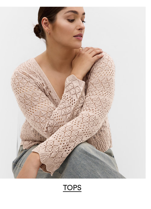 PLUS SIZE TOPS