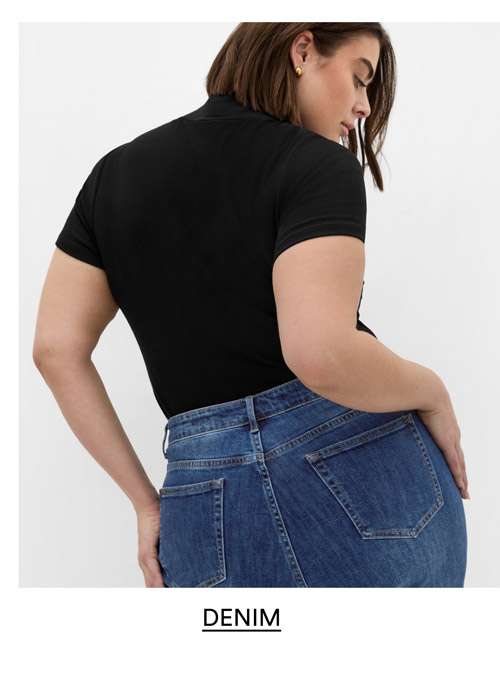 PLUS SIZE DENIM